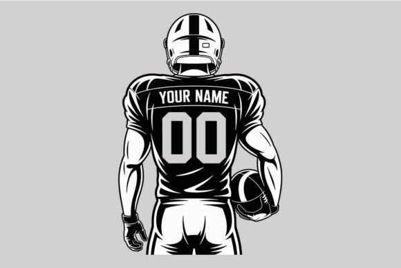Customizable American Football Jersey SV