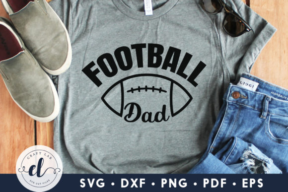 Football Dad SVG Cut File: Graphics for Local Crafts Brands