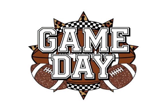 Game Day Football Spirit Design: Graphics for Crafts & Content